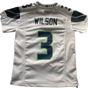Seattle Seahawks #3 Russel Wilson jersey. Boys size small (8).